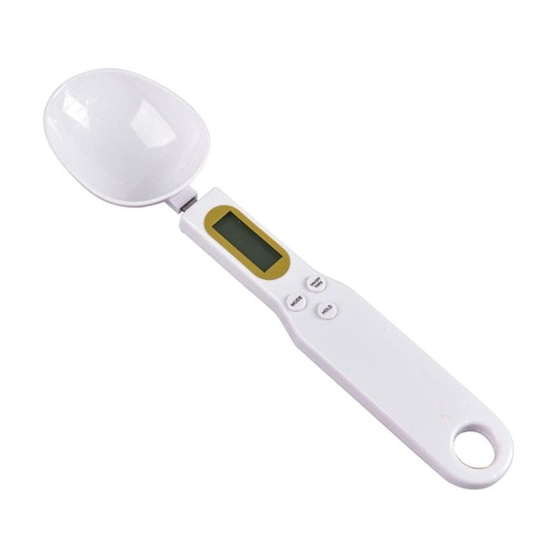 Electronic Kitchen Scale; 0.1g-500g LCD Display Digital Weight Measuring Spoon; Kitchen Tool (Button Battery Version Cannot Be Charged) Outdoor Home Kitchen Accessories