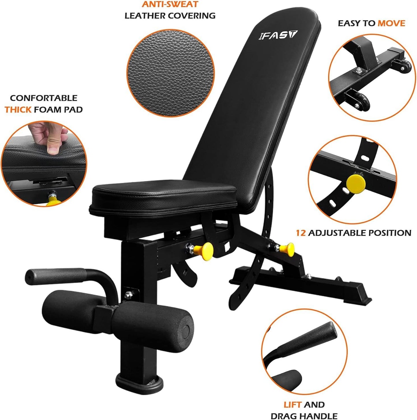 Multi-functional Power Cage,Home Adjustable Pullup Squat Rack 1000Lbs Capacity Comprehensive Fitness Barbell Rack