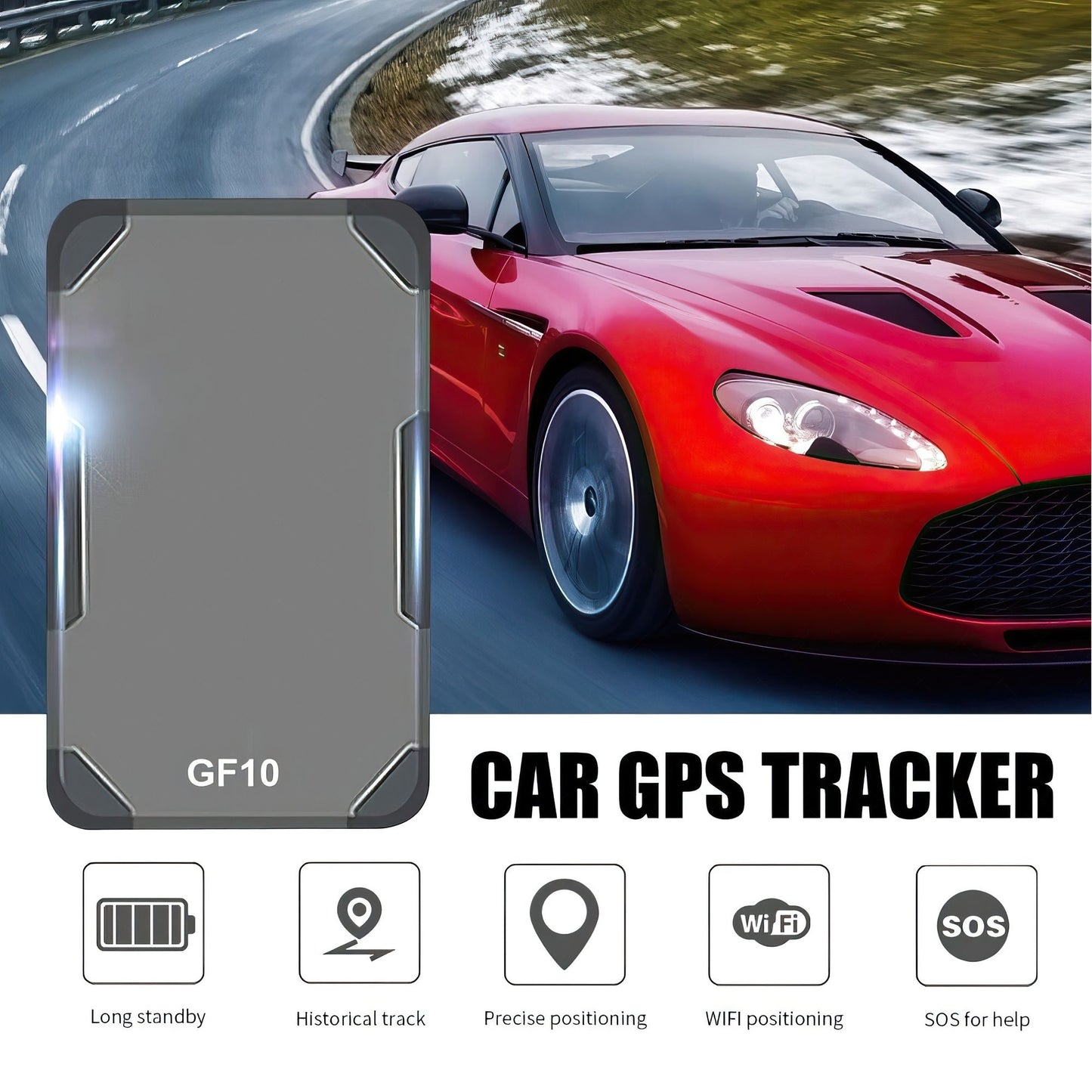 USB Charged Fitness Handheld Running GPS Tracking Device Navigator NEW