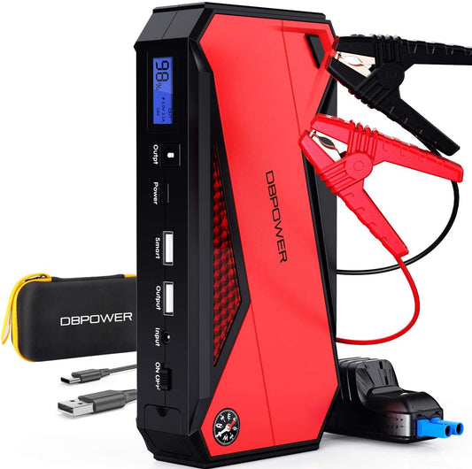 DBPOWER 800A Peak 18000mAh Portable Car Jump Starter