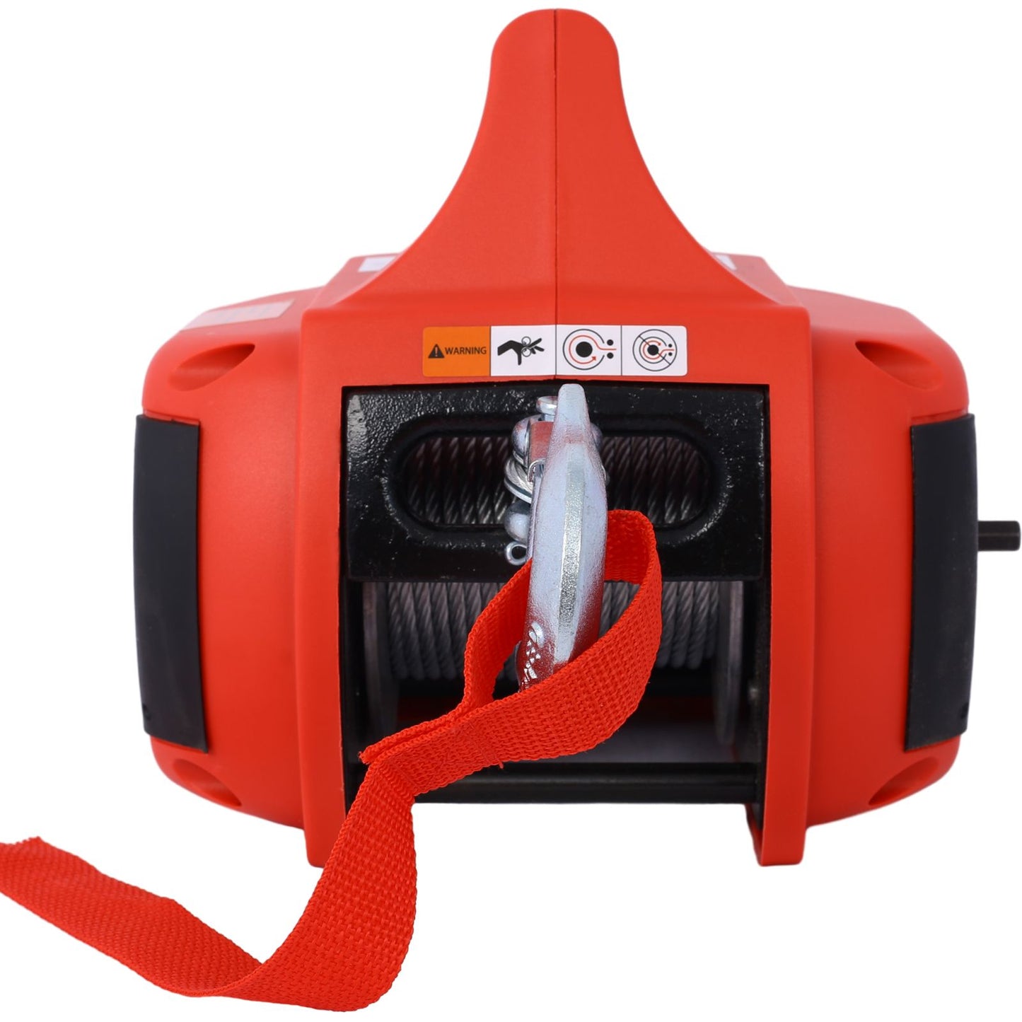 Drill Winch Hoist Portable Drill Winch of 750 LB Capacity with 40 Feet Steel Wire Drill Winch for Lifting & Dragging