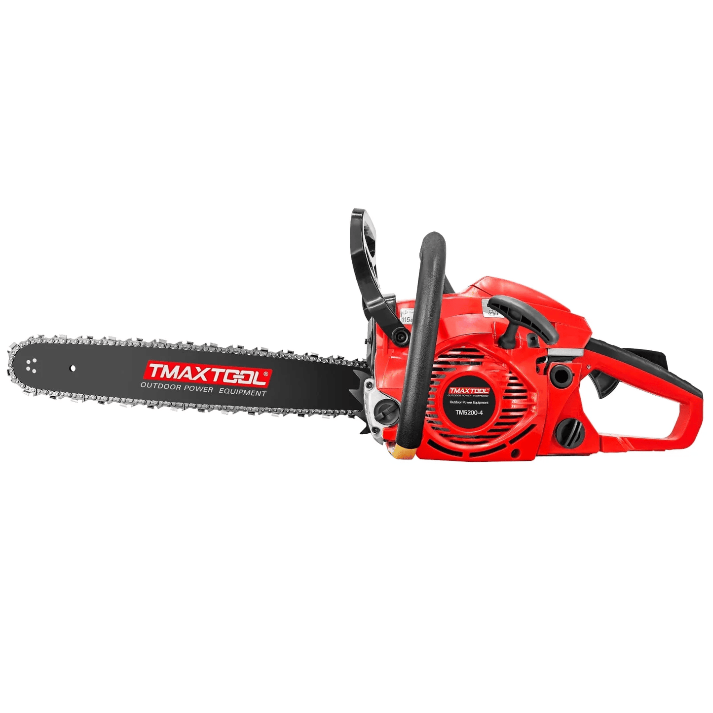 TMAXTOOL 62cc Powerful 20 inch Gas Chainsaw with 2 Stroke - Perfect for Pruning, Limbing, and Sawmill Operations-Red