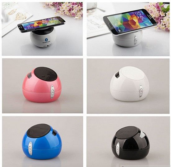 Portable Stand And Bluetooth Speaker For Your Smartphone