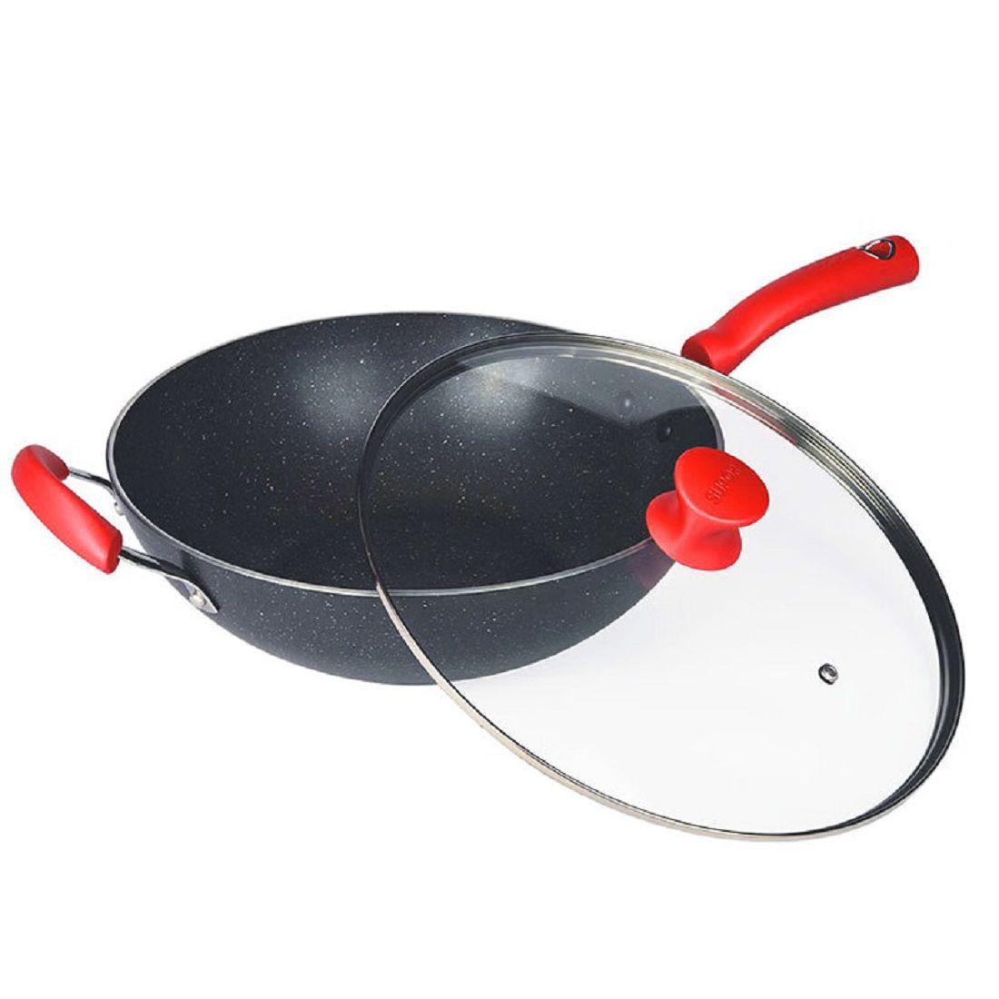 Elegant Selection Star Stone Non-Stick Frying Wok