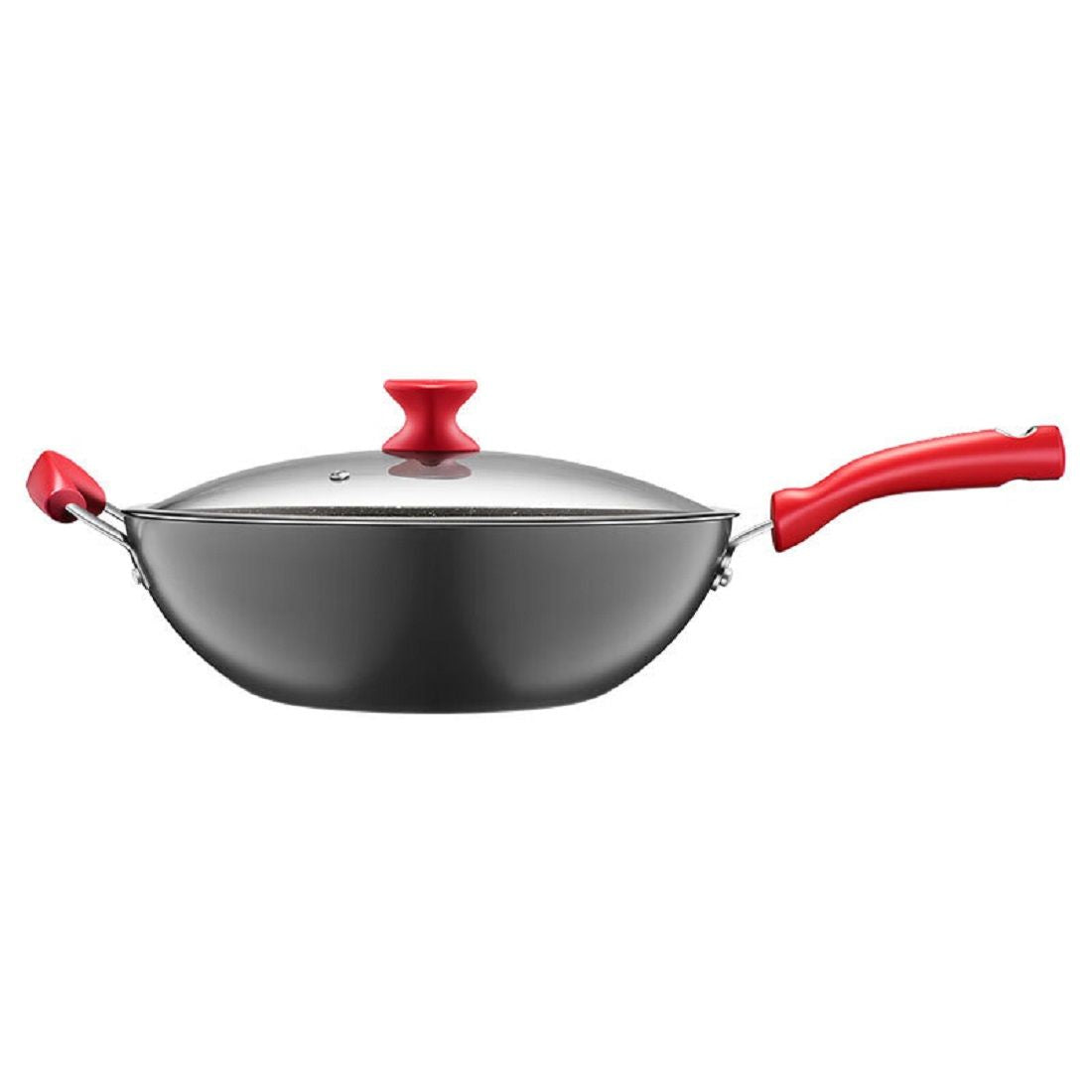 Elegant Selection Star Stone Non-Stick Frying Wok